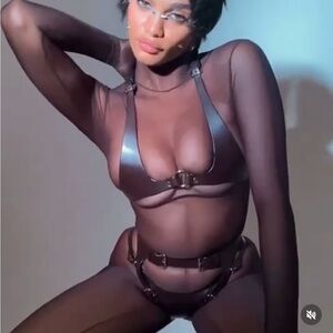 Anoeses Handmade Leather Harness Top - NEW